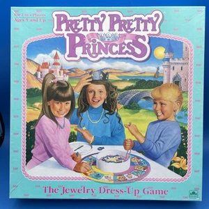 Vintage Pretty Pretty Princess Board Game 1990 Complete with EXTRA JEWELRY - Picture 1 of 22