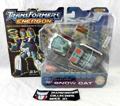 Transformers 2003 Energon Deluxe Class Snow Cat MOSC - Image 1 of 2