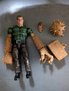 Marvel Legends Spider-Man Wave Sandman BAF Complete - Picture 1 of 2