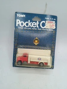 Tomy Pocket Cars Esso Tanker Sealed 1986 RARE - Picture 1 of 6