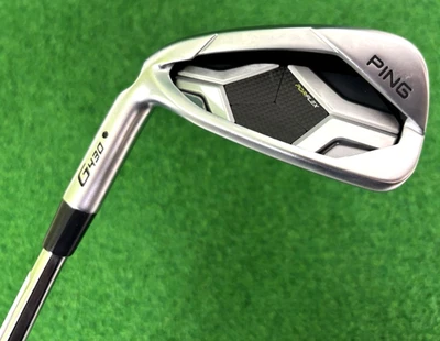 Club de Golf PING G430 4 Hierro Acero Rígido Flexible USADO MANO IZQUIERDA Punto Negro Foto 1 de 4