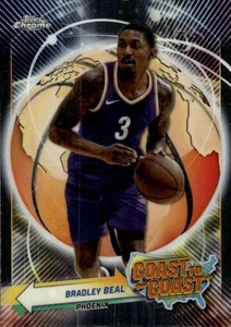 2023-24 Topps Chrome Bradley Beal #CC-30 Coast to Coast Phoenix Suns 20D - Picture 1 of 2