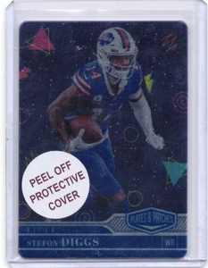 2023 Panini Piatti e Toppe Metal Arcade Mode #11 Stefon Diggs #/25 - Foto 1 di 2