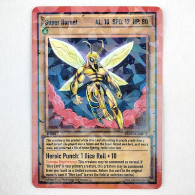 Super Hornet 147/150 LEGENDARY FOIL Ward Trading Card Game TCG 1st Ed Gen 2 - NM - Image 1 of 2