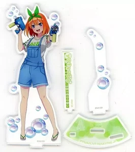 Yotsuba Nakano Acrylic Stand Bubble Theme 5.5in Character Figure Used - Picture 1 of 1