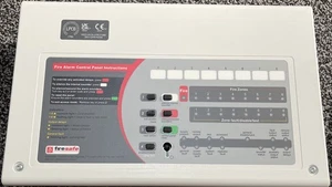 Panel de alarma contra incendios convencional estándar de 8 zonas C-Tec CFP708-4 - Imagen 1 de 5