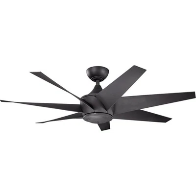 Kichler Lighting 310112DBK Lehr Ii Indoor Ceiling Fan Distressed Black - Image 1 of 4