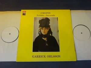 TEST PRESS CHOPIN - COMPLETE PRELUDES etc 2LP SET, Garrick Ohlsson, EMI HQS 1338 - Picture 1 of 4