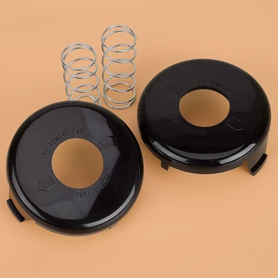 Set Trimmer Spool Head Cover Cap With Springs Fit For Toro 51259 51301 New - Image 1 of 4