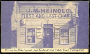 Advertising PC Oakland CA HEINHOLDS 1st LAST CHANCE BAR - Picture 1 of 2