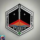 Authentic SPACEX -STARSHIP TEST FLIGHT-2 -SUPER HEAVY- Mission Employee PATCH
