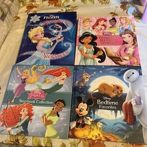 Disney Bedtime Favorites And Disney Princess Storybook Collection Hardcover (4) - Picture 1 of 12