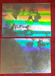 1994 Upper Deck Denny's Hologram Bobby Bonilla & Jeff Bagwell ! HOF! Lot of 2.