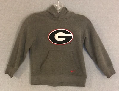 Nike NFL Green Bay Packers Sweatshirt Hoodie Youth Boys Size Medium 6 Gray READ - Image 1 of 4