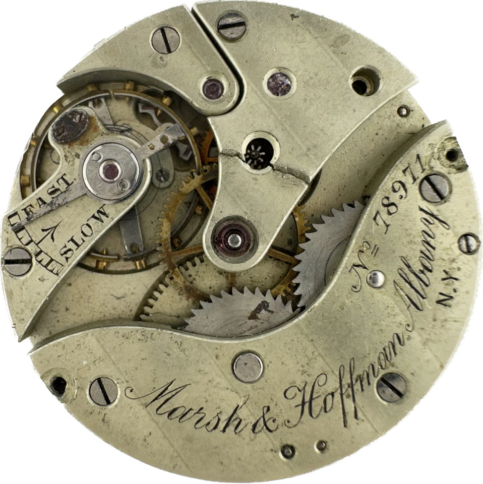 Antique Patek Philippe 17 Jewel Mechanical Pocket Watch Movement for Parts - Image 1 of 4