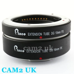 Pixco Auto Focus Macro Extension Tube Adapter for Fujifilm mount FX X-Pro1 E2 T1 - Picture 1 of 2