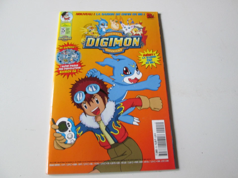 DIGIMON 15 .PANINI COMICS . .NEUF