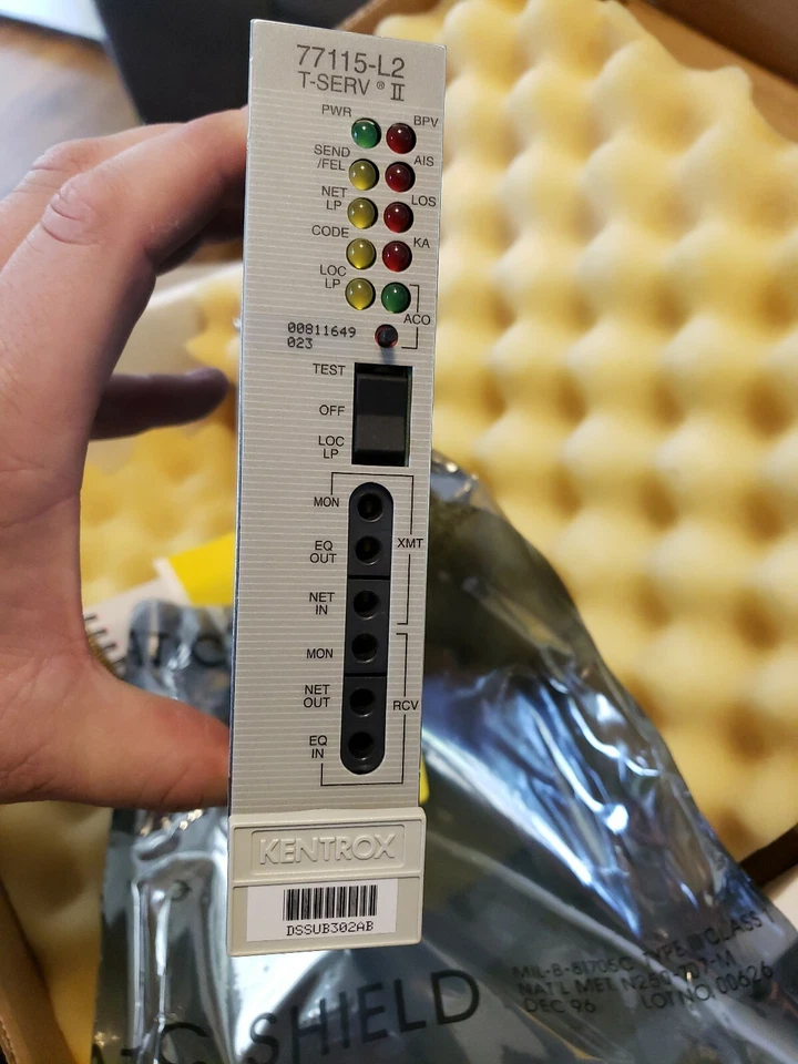 (MB11) ADC Kentrox T-SERV II (77115-L2) CSU/DSU T1 Modem  - Image 1 of 4