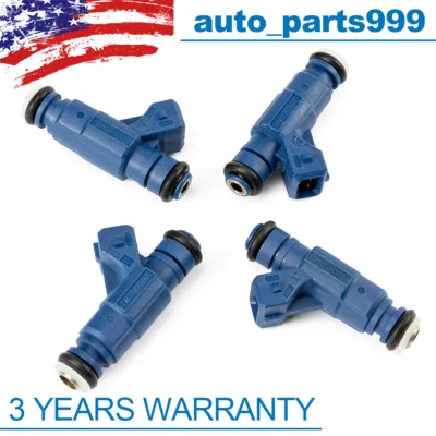 Inyectores de combustible 4 piezas para Audi A4 Quattro 1,8 L turboalimentado 2001-2005 Foto 1 de 4