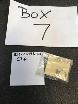 Yamaha OEM Hose Clip Clamps MX250 TY250 YZ250 322-26393-00 NIB - Image 1 of 4