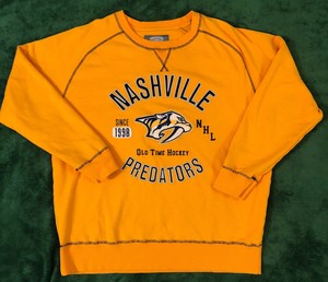 nashville predators crewneck sweatshirt
