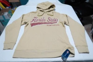 New Florida State Seminoles Womens Size M Medium Pale Yellow Hoodie - Picture 1 of 3