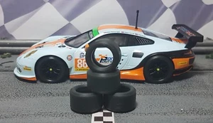 1/32 SLOT CAR TIRES 2pr PGT-20125LM fits SCALEXTRIC Ford Daytona Prototype - Picture 1 of 1