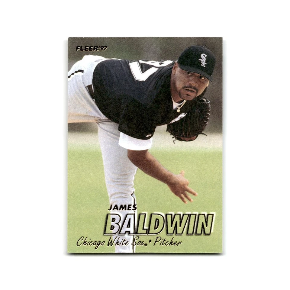 James Baldwin 1997 Fleer #56 Chicago White Sox Baseball Card NM - Image 1 of 3