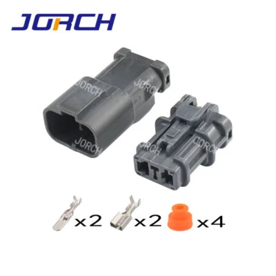 2 pin Male/female auto cable connector 7123-6423-30 7222-6423-30 DJ70253-6.3-21 - Image 1 of 4