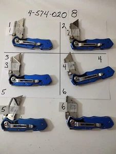 KOBALT KLAPP UTIL. MESSER, SCHARF TOP FORM SAUBER SCHÖN JE 8 $ + 10 NEUE KLINGEN - Bild 1 von 14