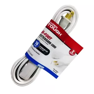 Cavo Prolunga Bianco American Motorhome Camper 5° Ruota 110Volt 6ft - Foto 1 di 1
