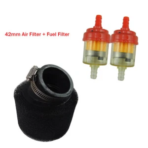 42mm Air Filter Fuel Foam Cleaner For 125cc 140cc Pit Dirt Bike ATV Motorcycle - Bild 1 von 6