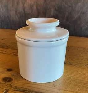 Solid White Butter Bell Keeper Safe - Picture 1 of 5