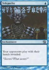 TELEPATHY X4 4 4X 8th Edition MTG Magic the Gathering Cards DJMagic
