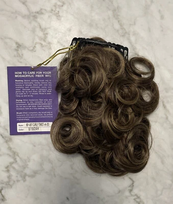 COLECCIÓN NALEE Por Aspen - NP-007 Curly Twist-A-Do 8" en 18/08/24H Nuevo con etiquetas Foto 1 de 4