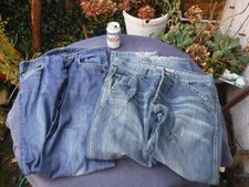 Vintage Mens Jeans Calvin Klein W33/L34 & Lee Cooper W33/L29