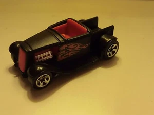 HotWheels Hooligan Hot Rod - Matt Black - approx 1:64 Die-cast Car  - Picture 1 of 2