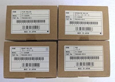 OEM Genuine set PA03450-K011 12 13 14 Rollers & pad for fi-5950 fi-5900C Scanner - Image 1 of 4