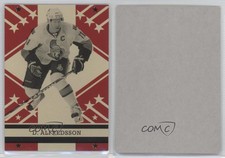 2011-12 O-Pee-Chee Retro Blank Back Daniel Alfredsson HOF