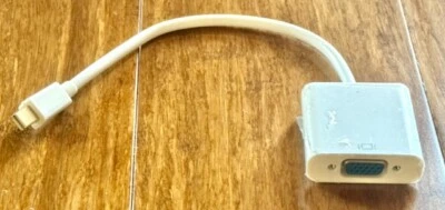 For Apple Mac Mini DisplayPort to VGA Adapter - White (equivalent to A1307) - Image 1 of 3