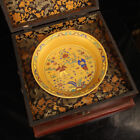 Old Antique Ming Dynasty Chenghua Palace collected porcelain plates with box