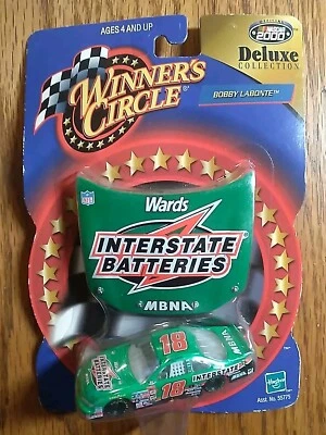 Winner's Circle NASCAR Bobby Labonte #18 Interstate Batteries Deluxe Race Hood - Image 1 of 4