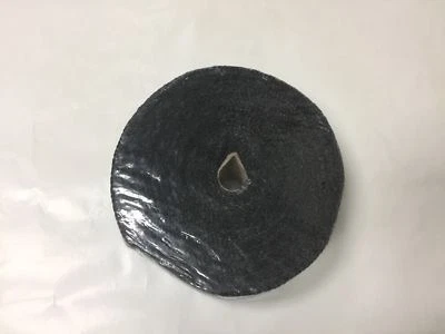 New 2" 50Ft 50' Roll Fiberglass Exhaust Fire Header Pipe Heat Wrap Tape Black - Image 1 of 3