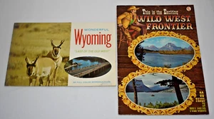 Wunderschöne Wyoming & Wild West Frontier Bilderbücher Vintage 60er Farbbilder - Bild 1 von 21