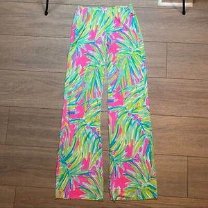 LILLY PULITZER Royal Lime Georgia May palazzo pant - Picture 1 of 13