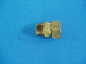 3/4" MIP x 7/8" OD COMPRESSION COUPLING CONNECTOR ADAPTER FITS 3/4" Copper - Picture 1 of 2