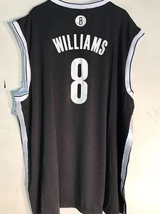 Adidas NBA Jersey BROOKLYN Nets Deron Williams Black sz 3X - Picture 1 of 2