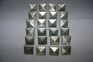 Durable, "Brushed Chrome, Or Perhaps, Pewter Tone", Cabinet Knobs - SEE INFO - Picture 1 of 7