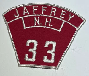 Jaffrey New Hampshire Red and White RWS Patch Boy Scout TK8 - Picture 1 of 1