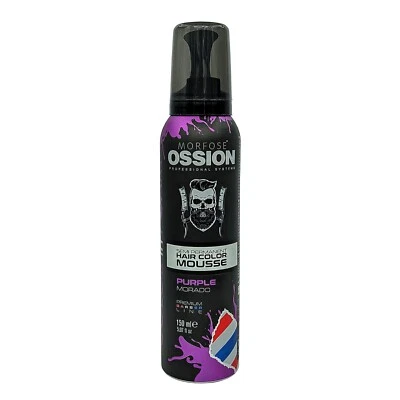 Morfose - Ossion Semi Permanent Hair Colour Mousse Purple 150ml